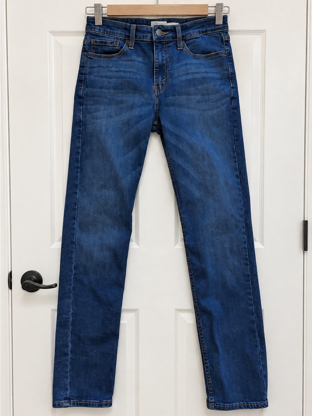 Signature by Levi Strauss S37 Slim Men’s Jeans 32x30 Stretch Skinny Dark Wash